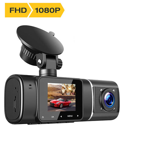 Ultra-clear Night Vision Dual-camera Car Dash Cam 1.5-inch Display