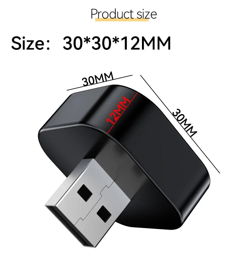 2025 NEW Wireless Carplay Adapter Android Auto 2in 1 Smart Dongle WIFI